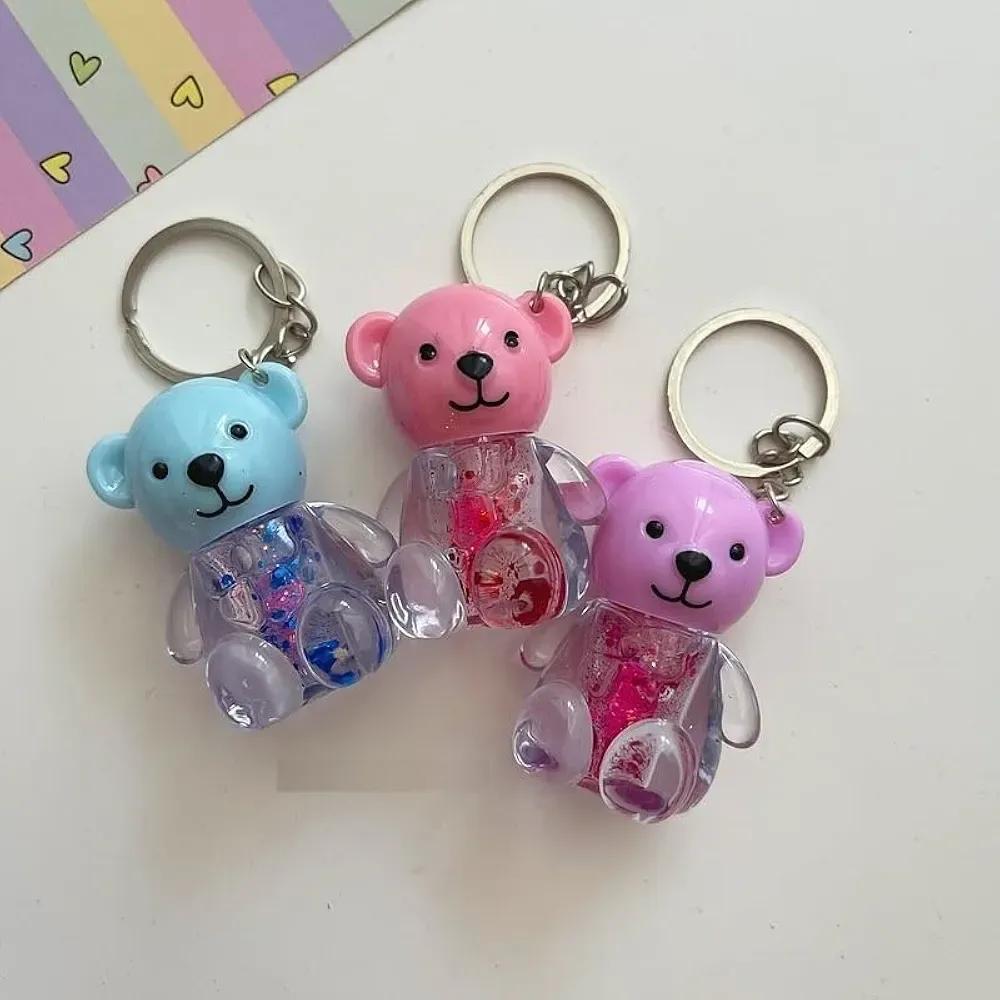 Teddy Bear Moisturizing Lip Oil With Key Chain, Pack Of 3