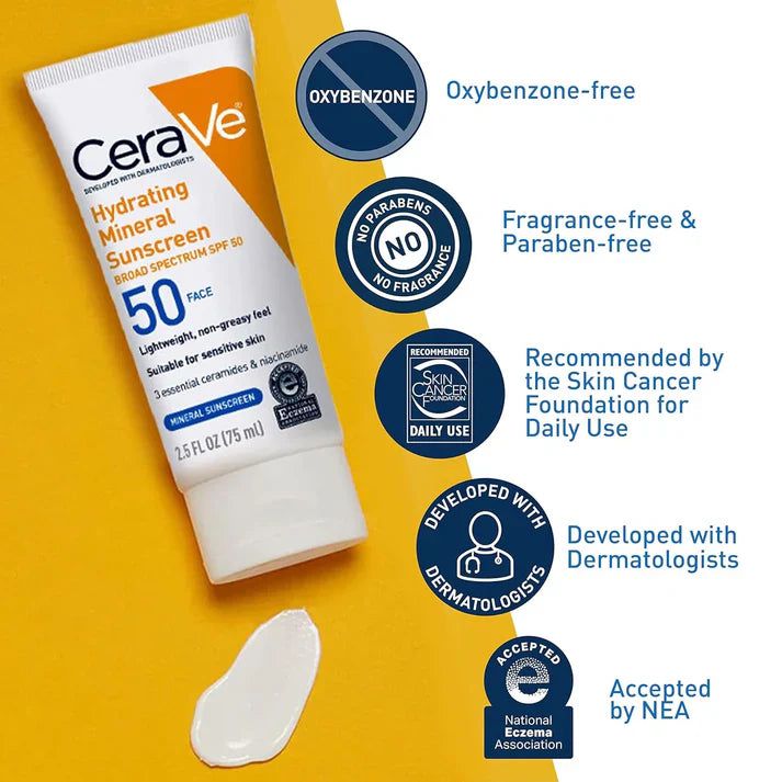 CeraVe 4 in 1 Skincare Kit – Night Cream, Sunblock, Cleanser & Serum for Bright, Hydrated and Radiant Skin | Dermatologist Recommended