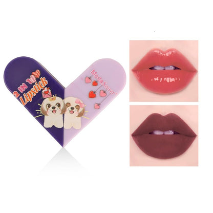 2 In 1 High Pigmented Lipstick- Pack Of 6