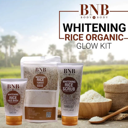BNB Rice Extract Facial Kit For Bright & Glowing Skin - Body N Body