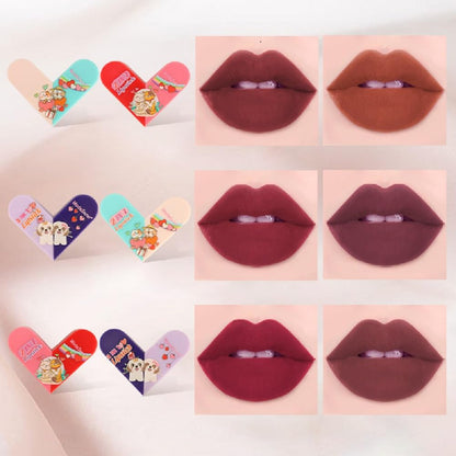 2 In 1 High Pigmented Lipstick- Pack Of 6