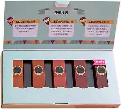 High Pigmented Lips Set- Pack Of 5