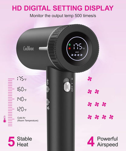 Powerful Smooth Salon Quality Hair Dryer - 1 Pcs