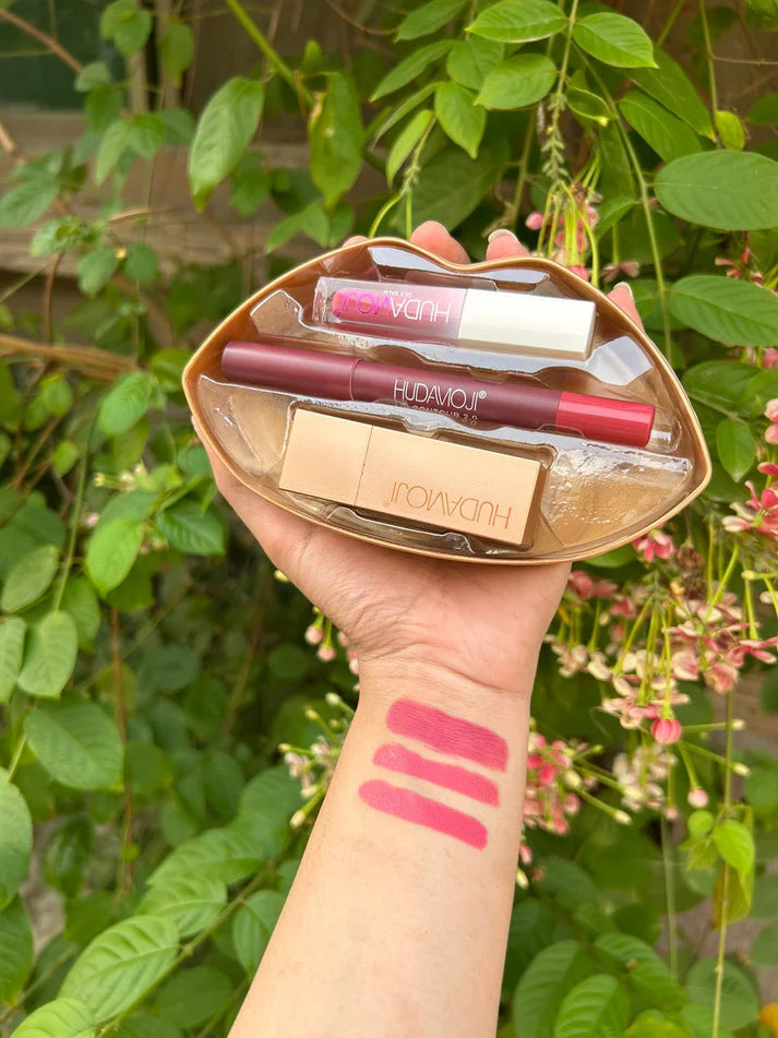 High Pigmented Lips Set- Pack Of 3