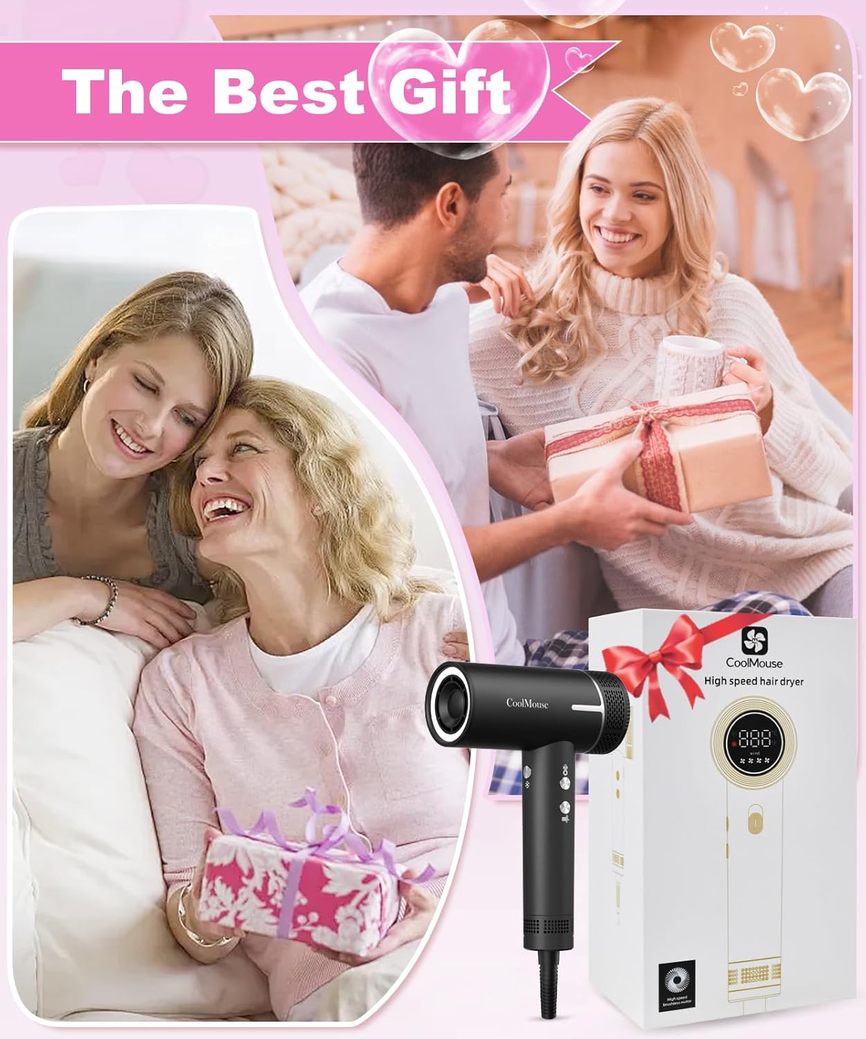 Powerful Smooth Salon Quality Hair Dryer - 1 Pcs