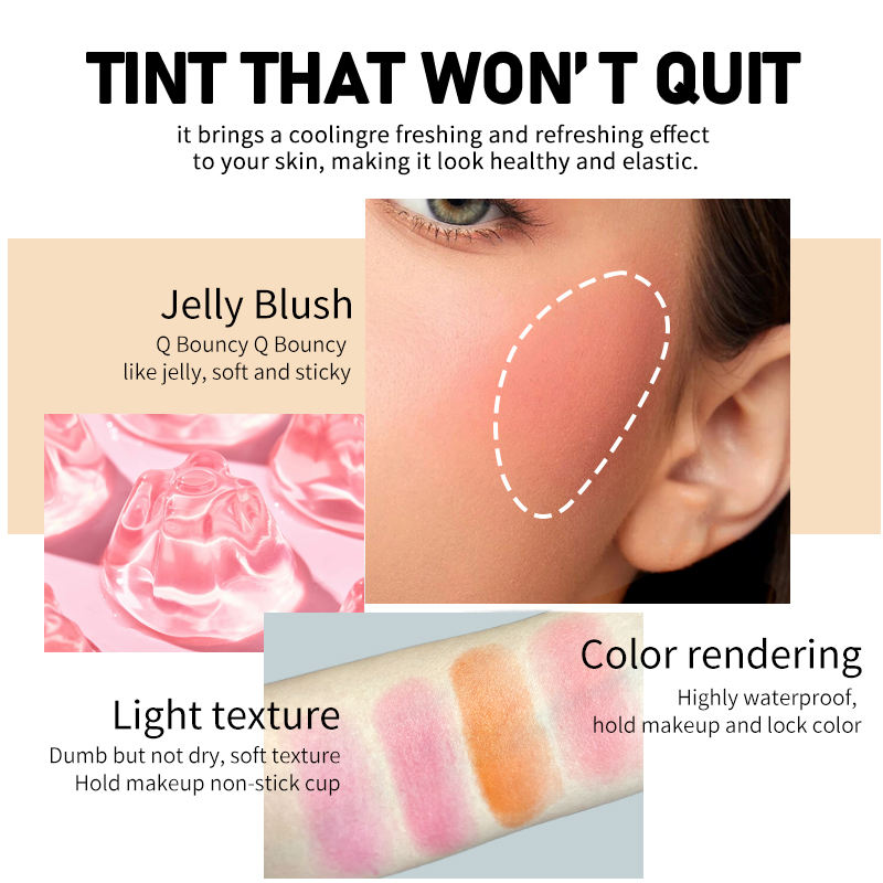 Long-Lasting Blush And Lip Stain