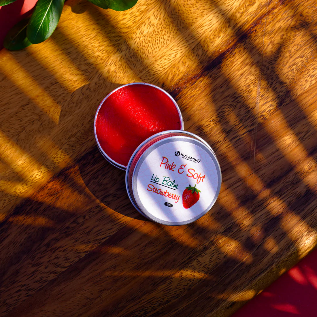 Hydrating Red Lip Balm - Flavored & Moisturizing, Perfect for Lip Care- 1 Pcs