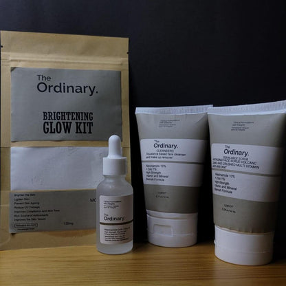 The Ordinary Glow Kit for Face & Hands– Brightening & Radiance Skincare Set for Glowing Skin