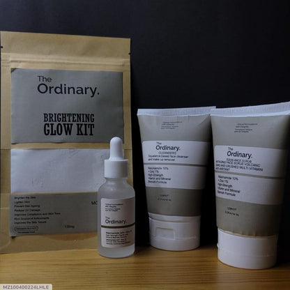 The Ordinary Glow Kit for Face & Hands– Brightening & Radiance Skincare Set for Glowing Skin