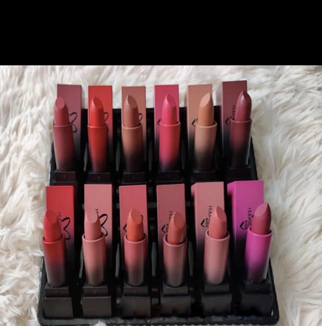6 Pcs Matte Finish Lipstick Set