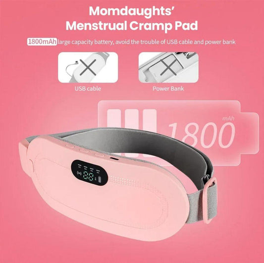 Electric Menstrual Heating Pad Period Cramp Relief Belt