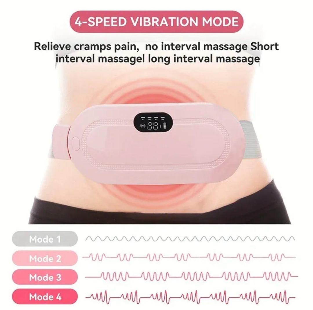 Electric Menstrual Heating Pad Period Cramp Relief Belt