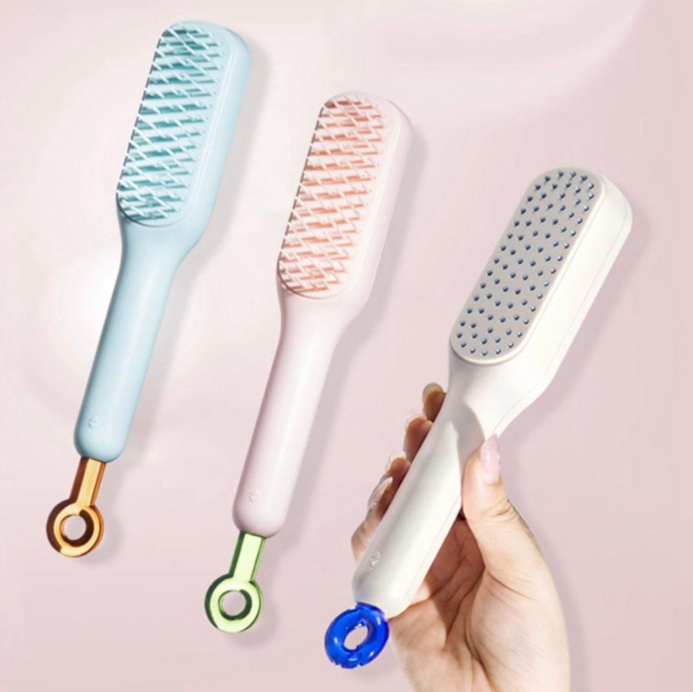 Self cleaning Hair Brush