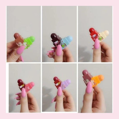 2 In 1 High Pigmented Lipstick- Pack Of 3