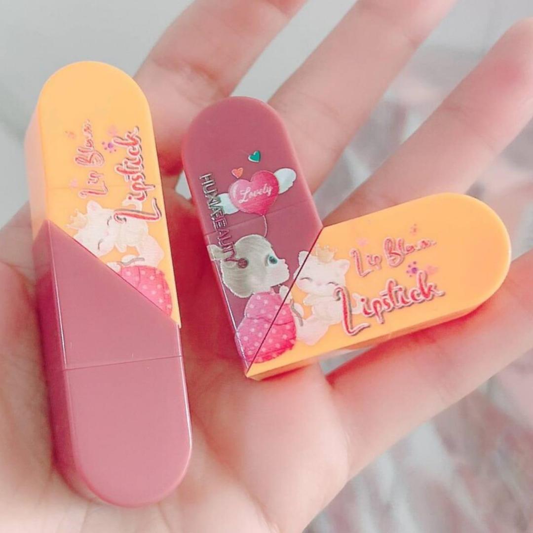 2 In 1 High Pigmented Lipstick- Pack Of 3