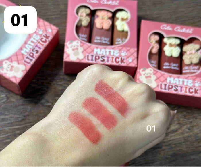 High Pigmented Lipstick, Pack Of 3