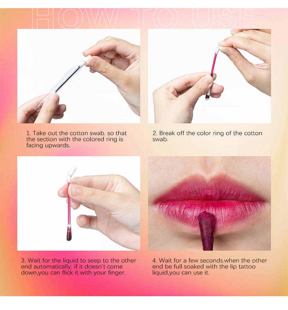 Alluring Shades of Red Lip Tint - 20 Pcs Moisturizing & Long Lasting