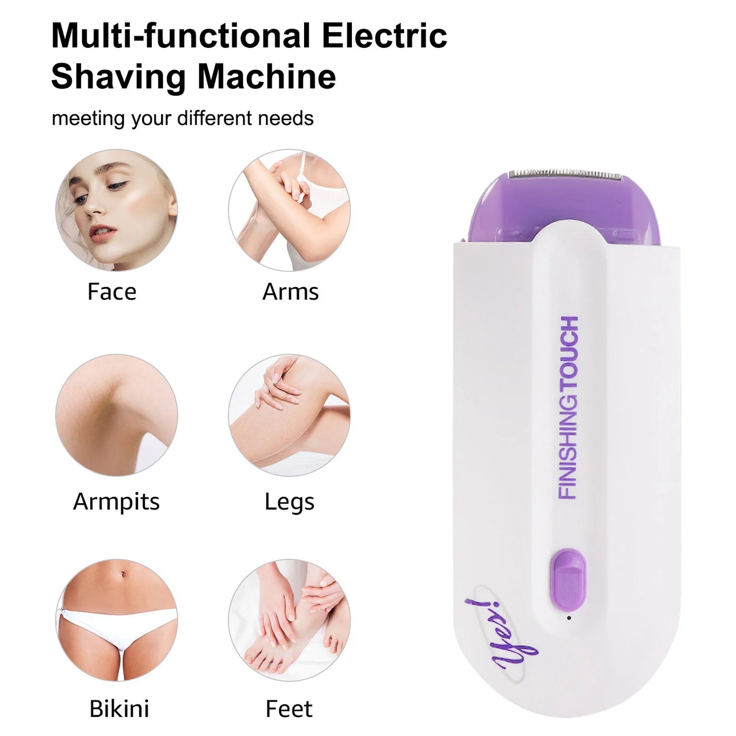 Mini Electric Hair Removal Women's Shaver