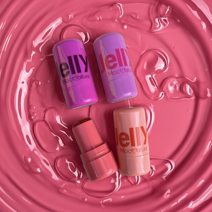 Mocallure Jelly Blush Stick– Smooth, Blendable Cream Blush in Multiple Shades for Natural Glow