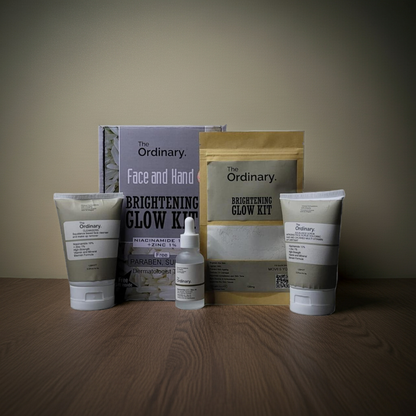 The Ordinary Glow Kit for Face & Hands– Brightening & Radiance Skincare Set for Glowing Skin