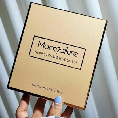 12 Pcs High Pigmented Lip Gloss Set - Bold Coverage